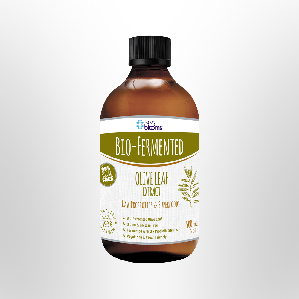 H BLOOMS Bio-Fermented Olive Leaf Extract 500ml