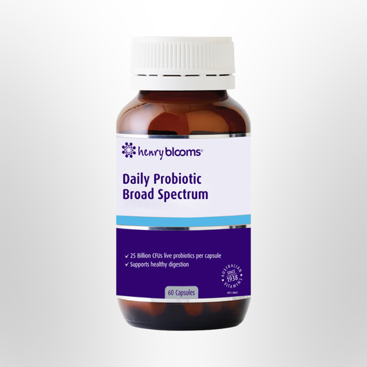 H BLOOMS Daily Probiotic Broad Spectrum 60 Caps