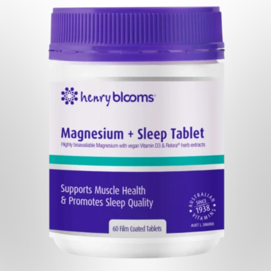 H BLOOMS Magnesium + Sleep 60 Tabs