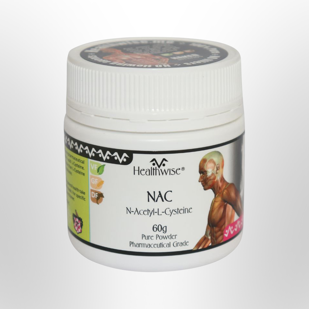 HEALTHWISE NAC (N-Acetyl-L-Cysteine) Powder 60g