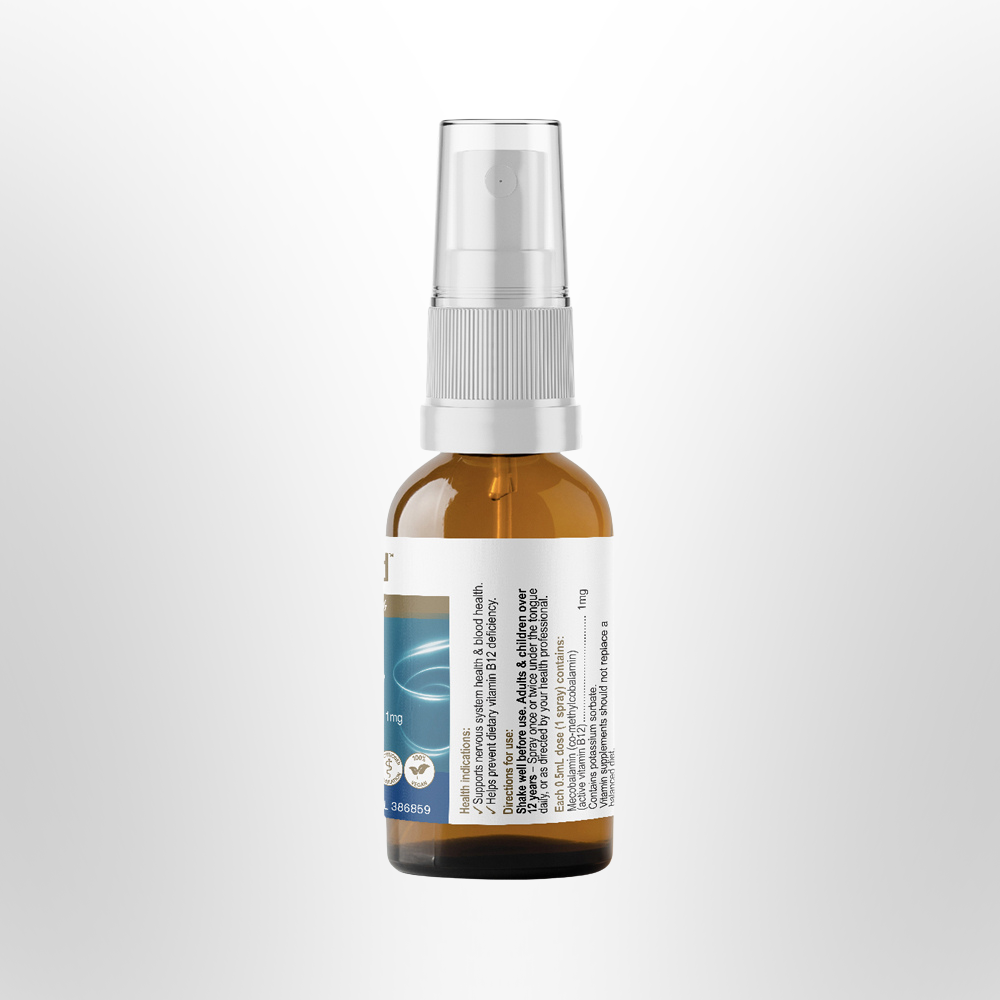 HOG Activated B12 Spray Mixed Berry Oral Liquid 50ml