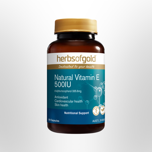 HOG Natural Vitamin E 500IU 50 caps