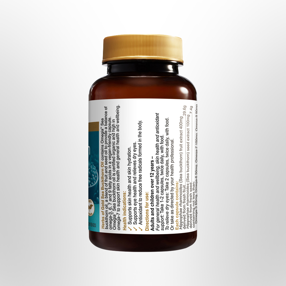 HOG Sea Buckthorn Oil 60 caps