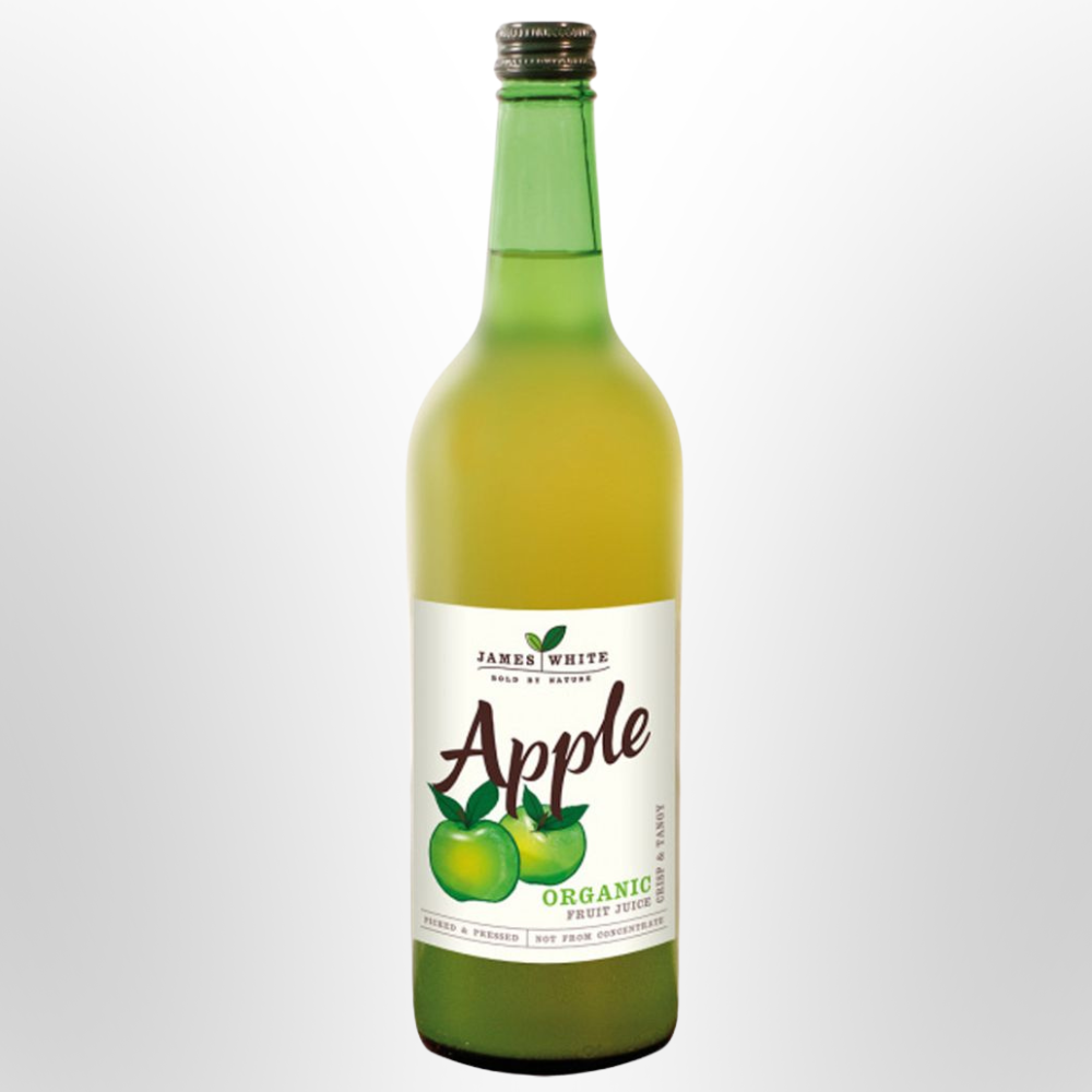 JAMES WHITE Apple Juice Organic 750ml