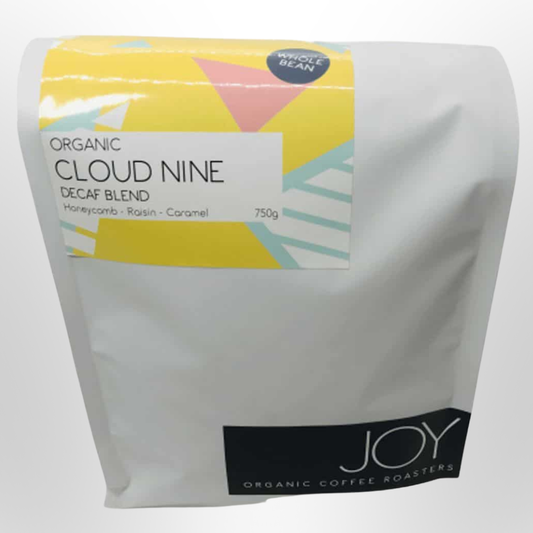 JOY Organic Coffee Beans Cloud 9 Decaf 750g