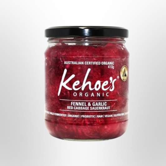 KEHOES Fennel and Garlic Sauerkraut Organic 410g