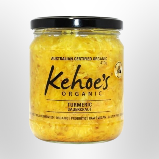 KEHOES Turmeric Sauerkraut Organic 410g