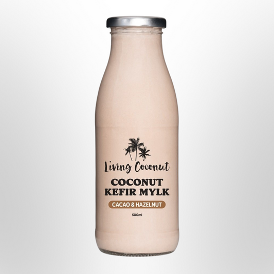 LIVING COCONUT Kefir Cacao and Hazelnut 500ml