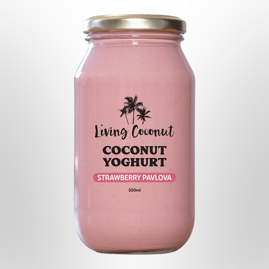 LIVING COCONUT Yoghurt Strawberry Pavlova 500ml