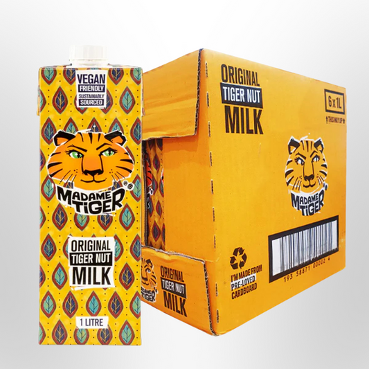 MADAME TIGER Original Tiger Nut Milk CTN (6x1L)