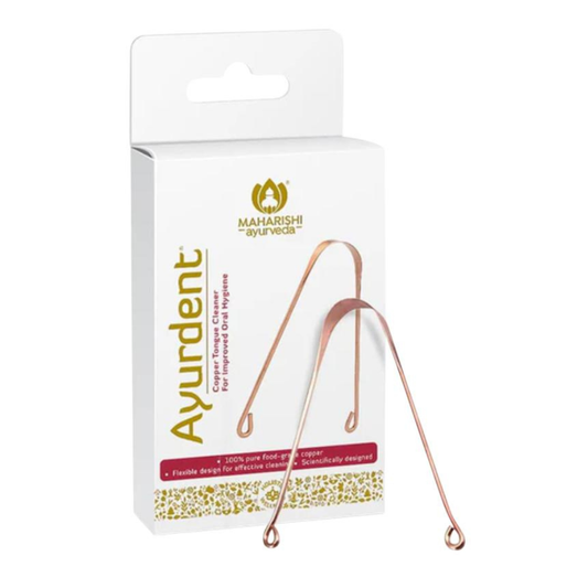 MAHARISHI AYURVEDA Ayrdent Tongue Cleaner Copper