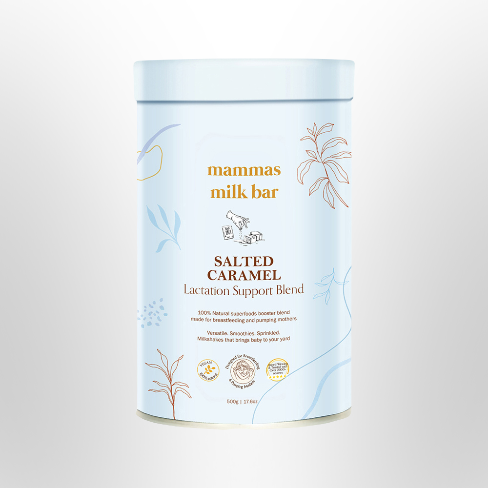 MAMMAS MILK BAR Lactation Support Blend Salted Caramel 500g