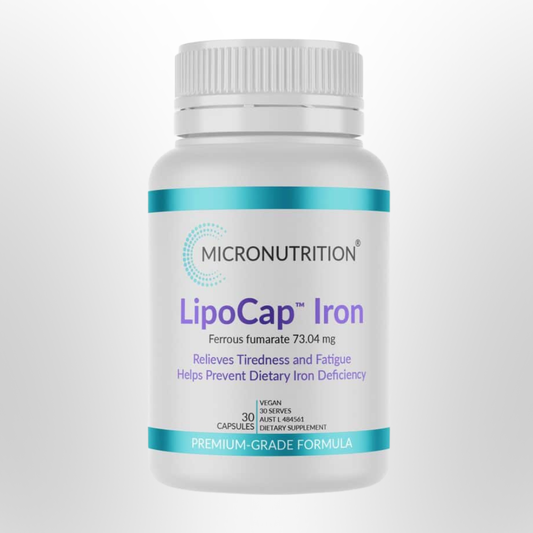 MICRONUTRITION LipoCap Iron 30 Caps