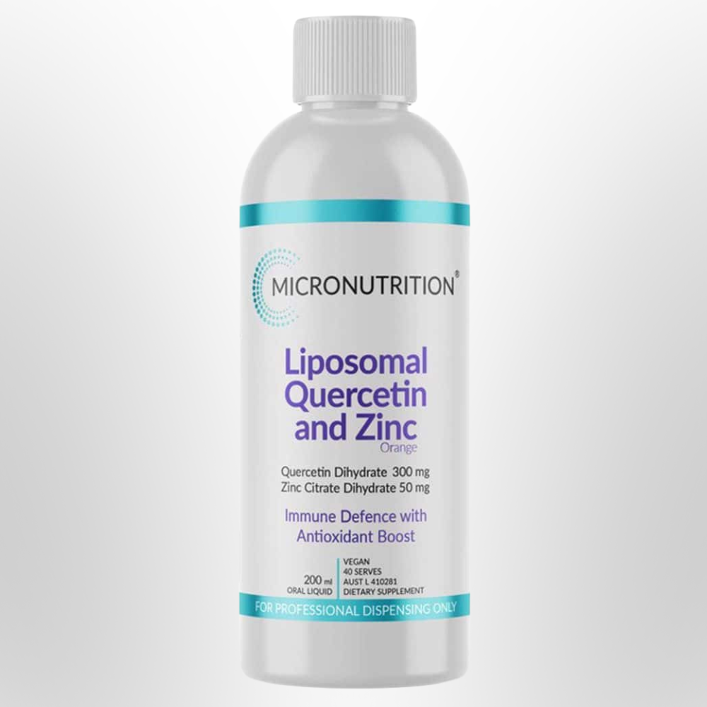 MICRONUTRITION Liposomal Quercetin and Zinc 200ml