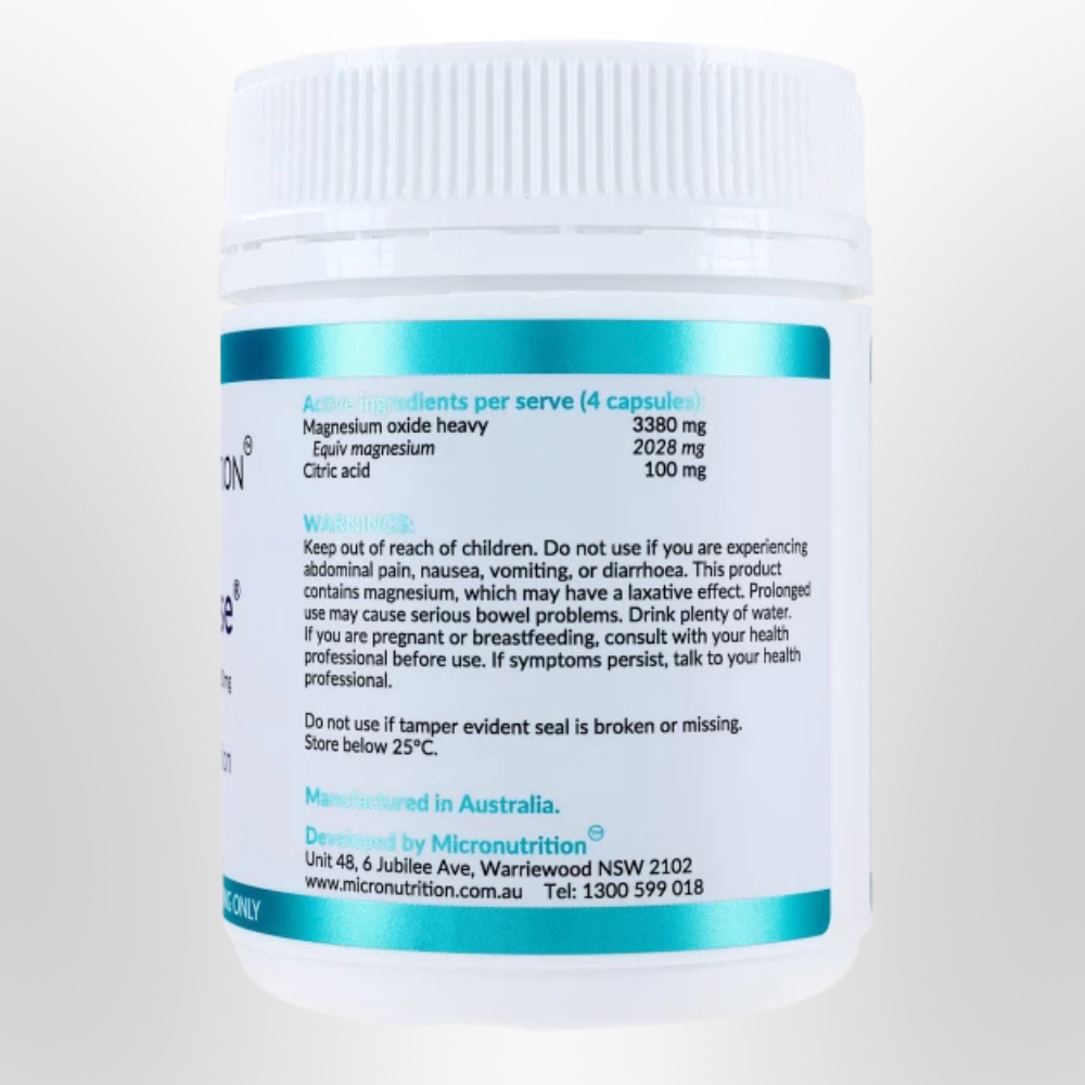 MICRONUTRITION OxyCleanse Magnesium Oxide 120 Caps