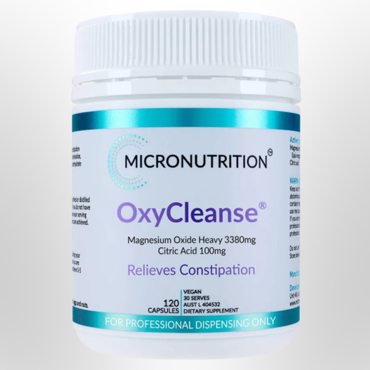 MICRONUTRITION OxyCleanse Magnesium Oxide 120 Caps
