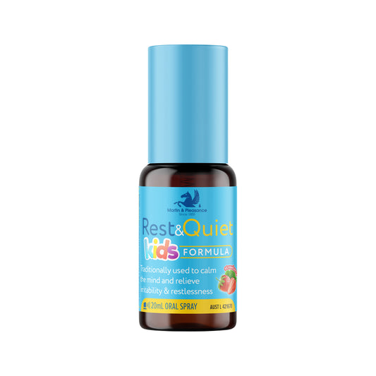 M&P Rest & Quiet Kids Formula Oral Spray Strawberry 20ml