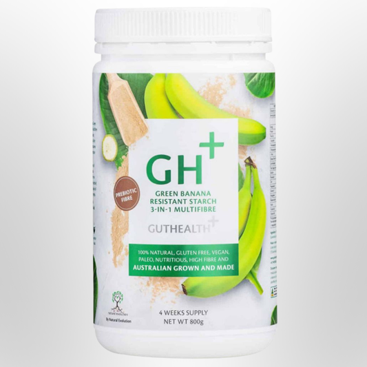 NATURAL EVOLUTION GH+ Green Banana Resistant Starch 3 in 1 Multifibre 800g