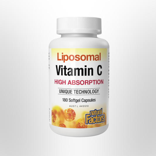 NATURAL FACTORS Liposomal Vitamin C 180 Caps