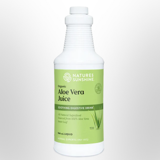 NATURE'S SUNSHINE Organic Aloe Vera Juice 946ml