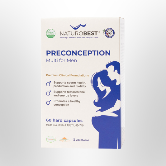 NATUROBEST Preconception Multi for Men 60 Caps