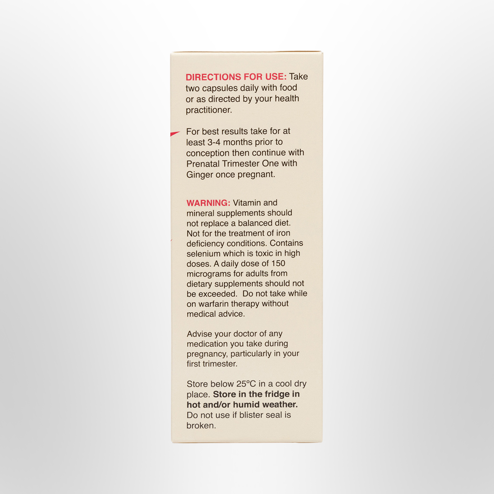 NATUROBEST Preconception Multi for Women 60 Caps