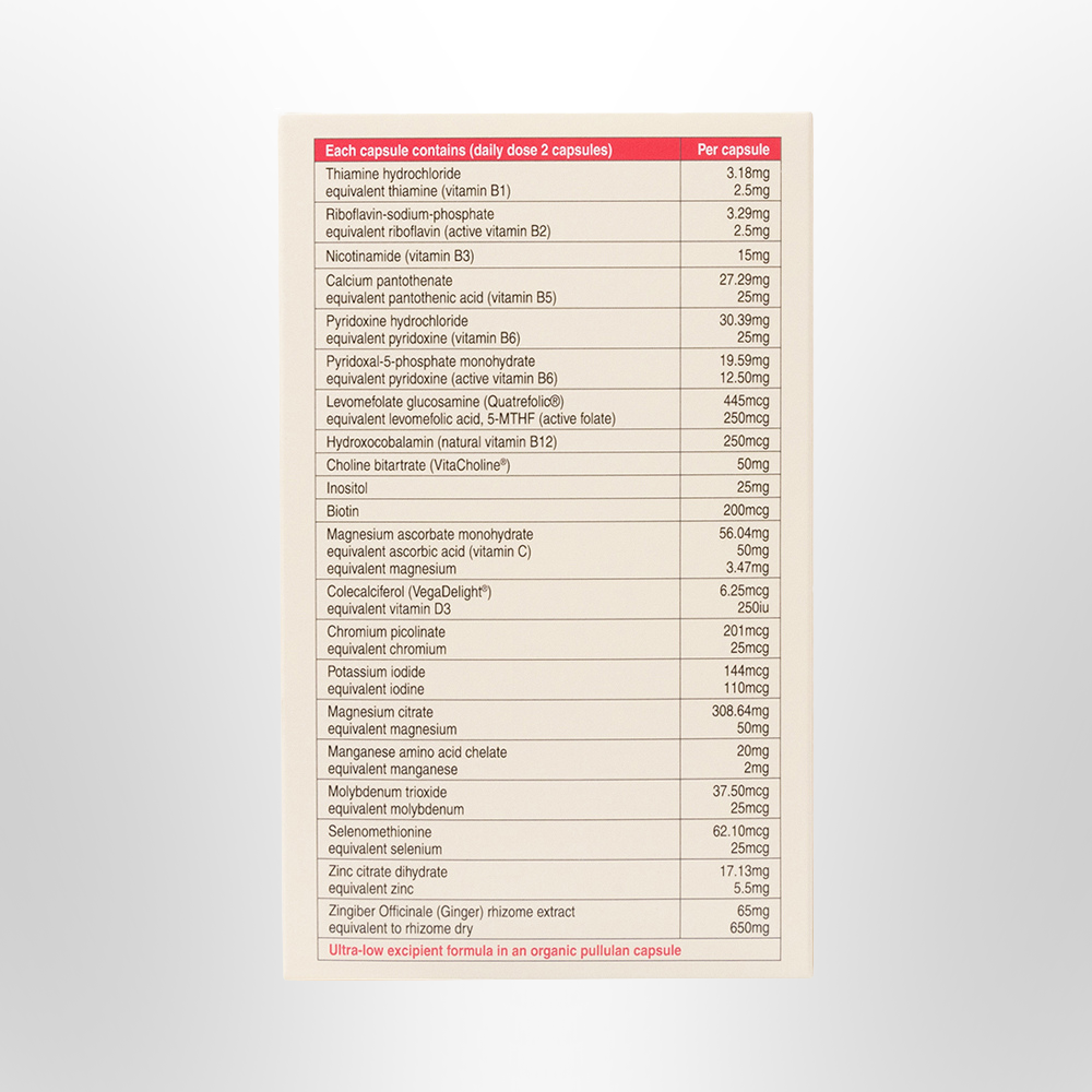 NATUROBEST Prenatal Trimester One w/ Ginger 60 Caps