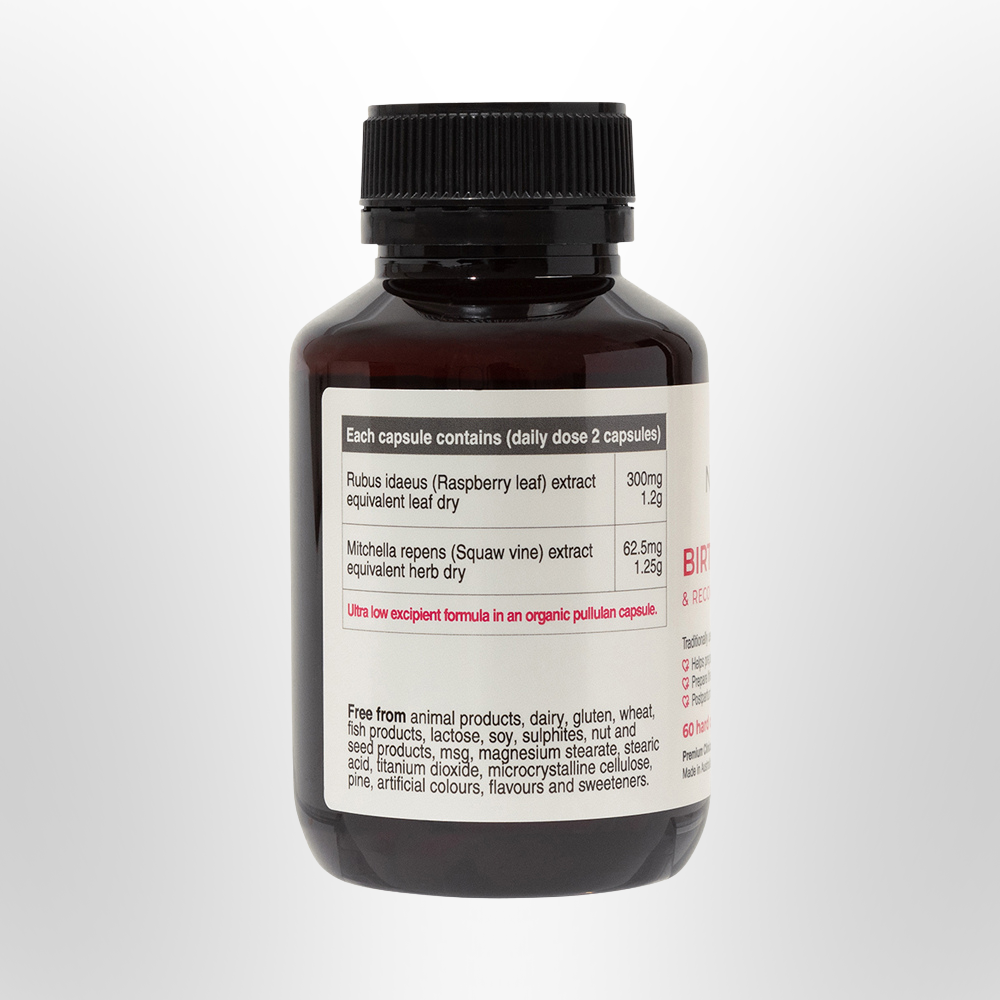 NATUROBEST Birth Prep & Recovery 60 Caps