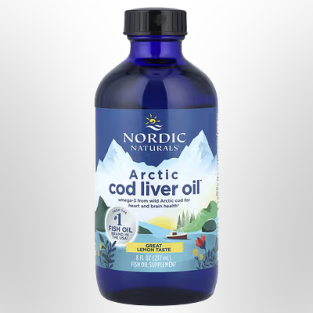 NORDIC NATURALS Arctic Cod Liver Oil Lemon 237ml