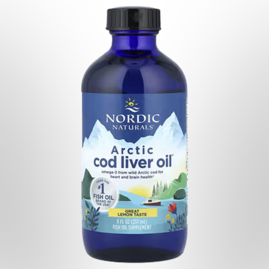 NORDIC NATURALS Arctic Cod Liver Oil Lemon 237ml