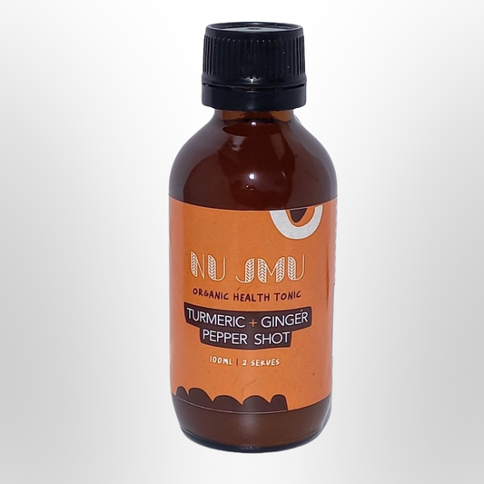 NU JMU Turmeric & Ginger Pepper Shot 100ml