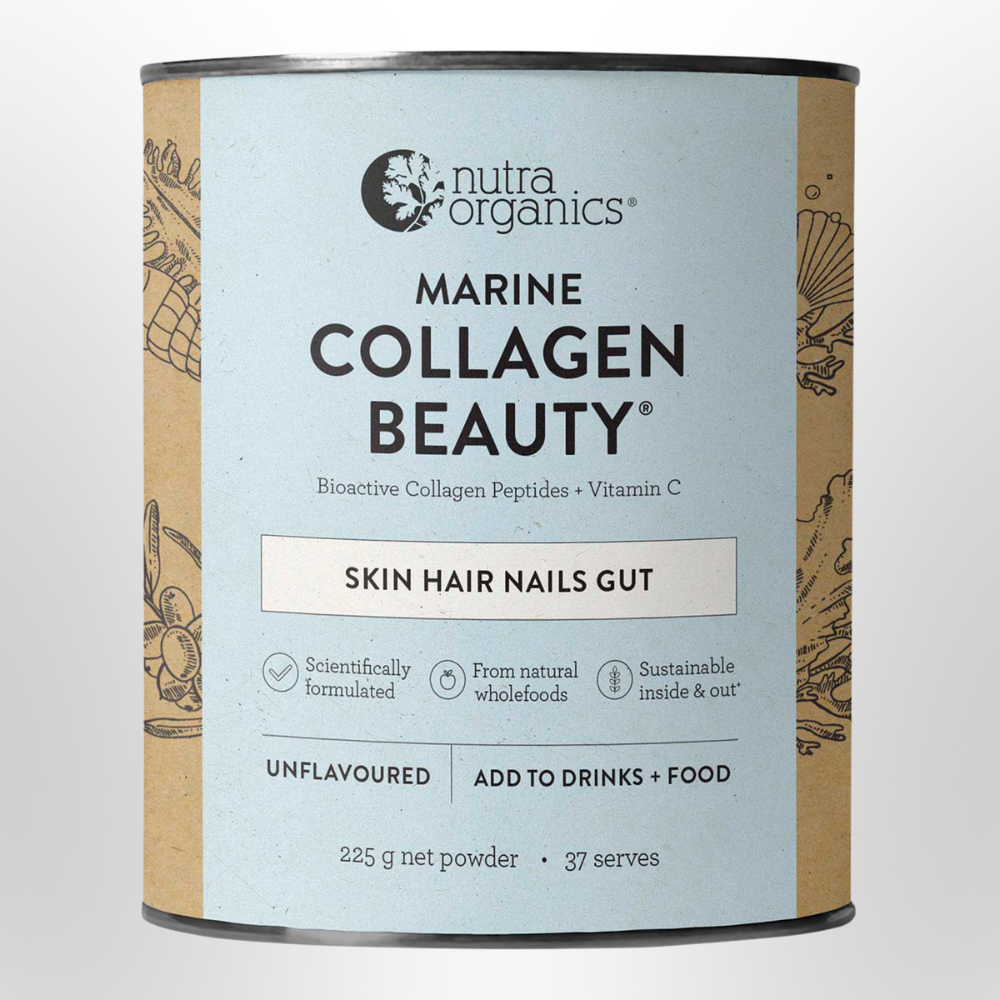 NUTRA ORGANICS Marine Collagen Beauty Unflavoured 225g