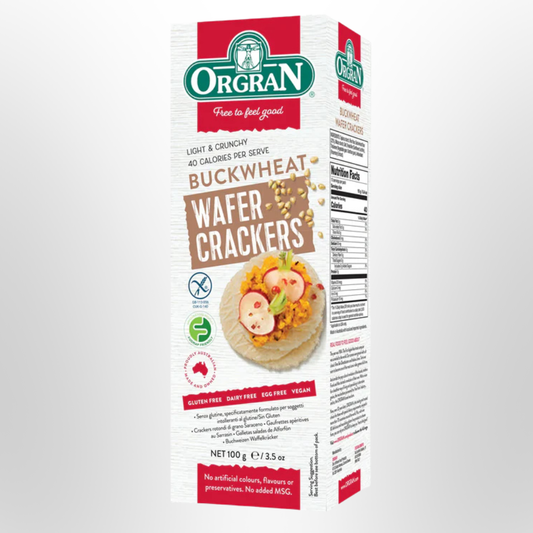 ORGRAN Buckwheat Wafer Crackers 100g