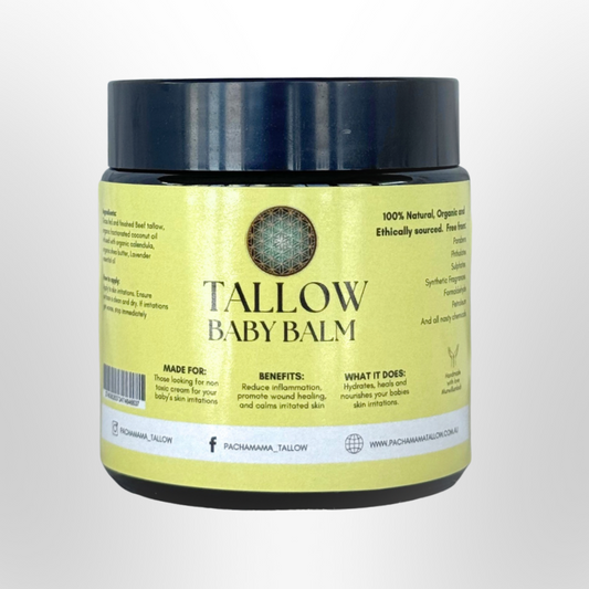 PACHAMAMA TALLOW Calendula Baby Balm 100ml