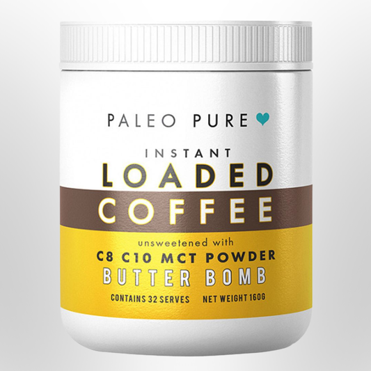 PALEO PURE Loaded Coffee Butter Bomb 160g