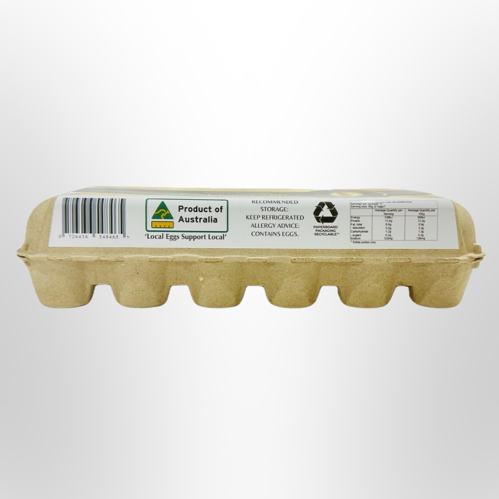 PASTURE VALLEY HENS Eggs Carton 700g