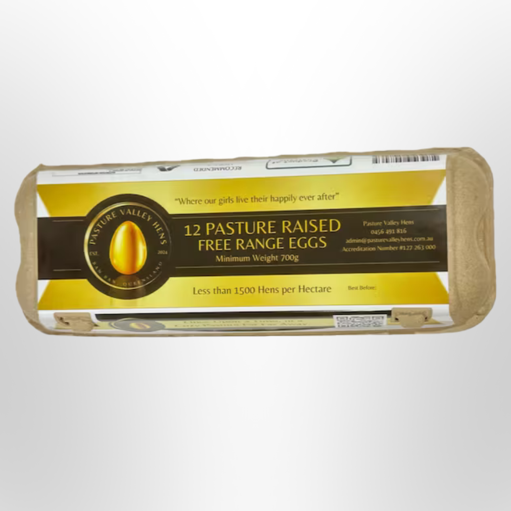 PASTURE VALLEY HENS Eggs Carton 700g