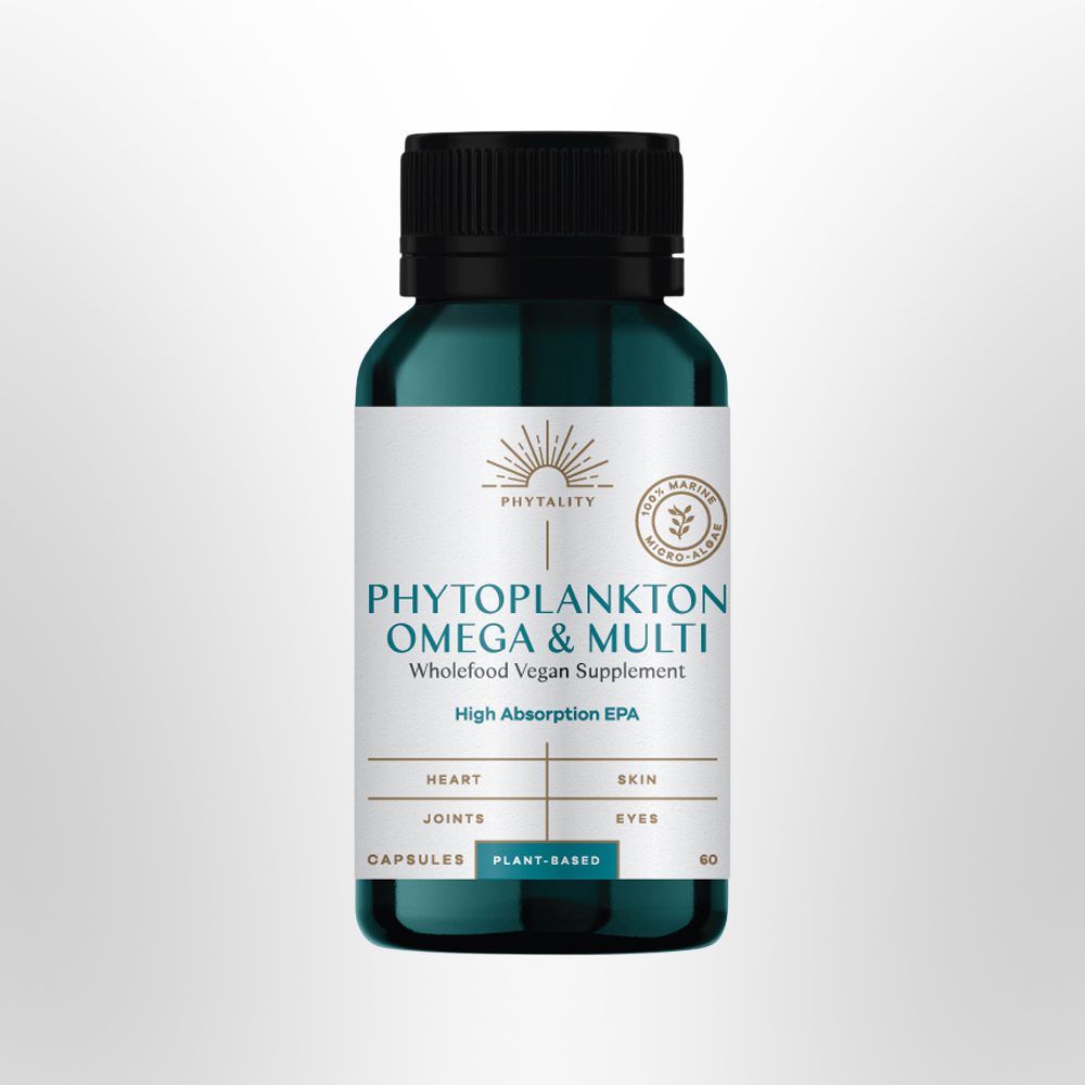 PHYTALITY Phytoplankton Omega & Multi 60 Caps
