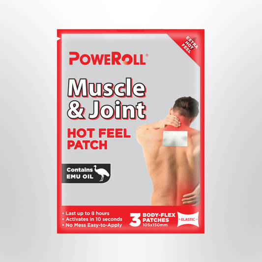 POWEROLL Muscle & Joint Hot Feel Patch 3 Patch