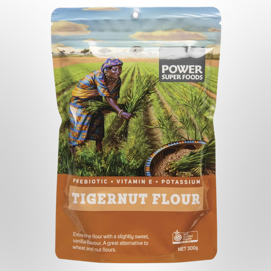 POWER SUPER FOODS Tigernut Flour Certified Organic 300g