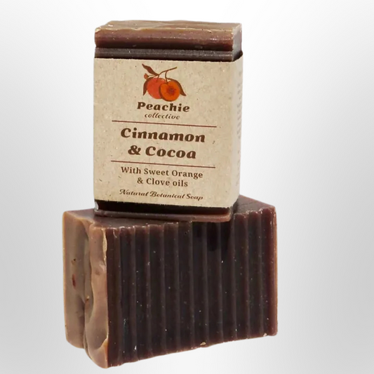 PEACHIE COLLECTIVE Cocoa Cinnamon Orange Soap Bar 110g