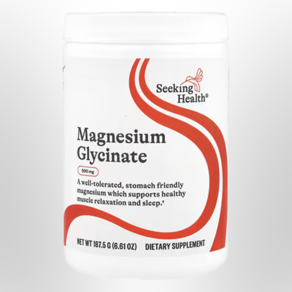 SEEKING HEALTH Magnesium Glycinate Powder 200mg 187.5g