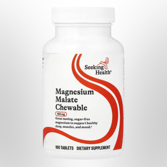 SEEKING HEALTH Magnesium Malate Chewable 100mg 100 Tablets