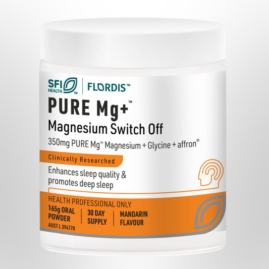 SFI Health PURE Mg+ Magnesium Switch Off 165g