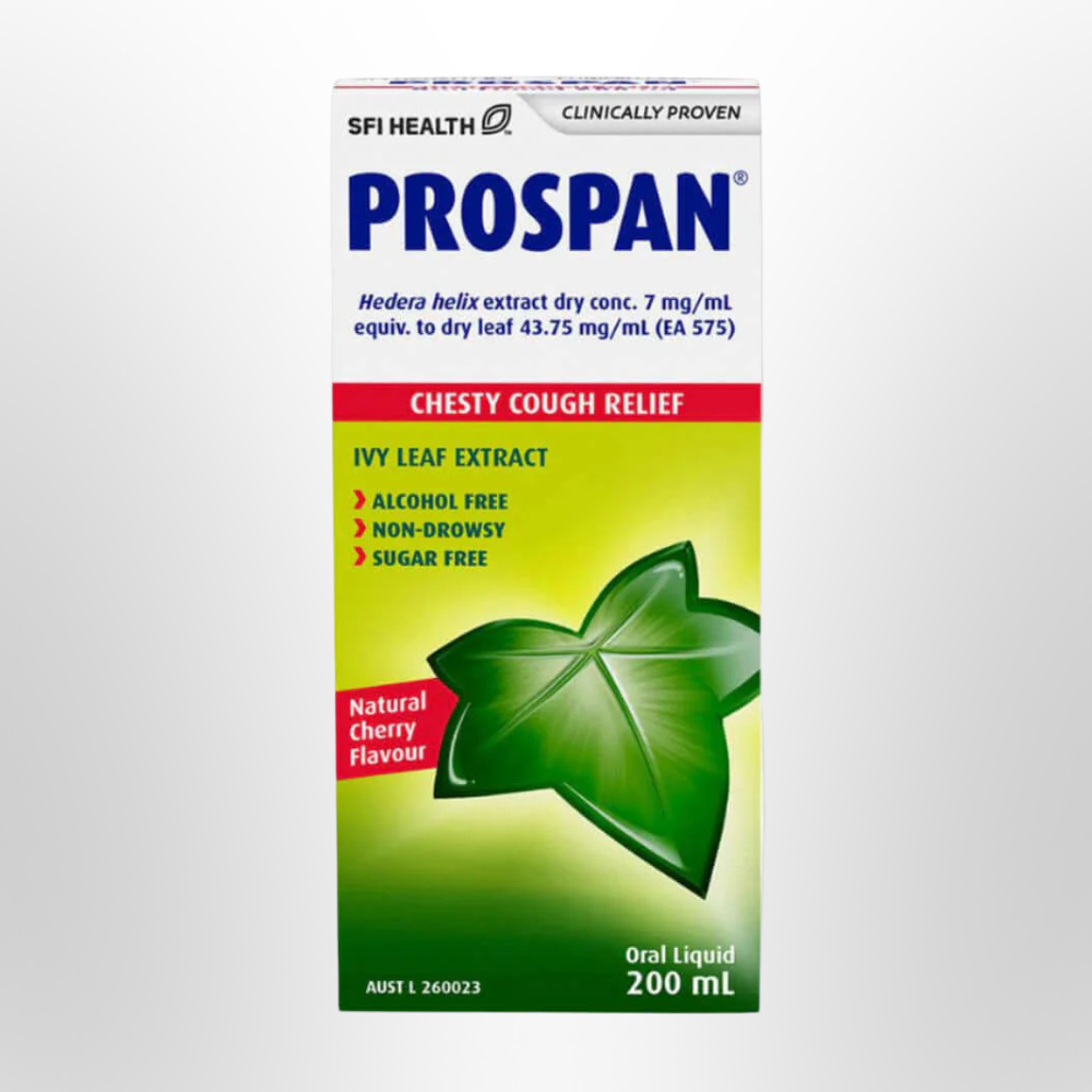 SFI HEALTH Prospan Chesty Cough Relief Cherry 100ml