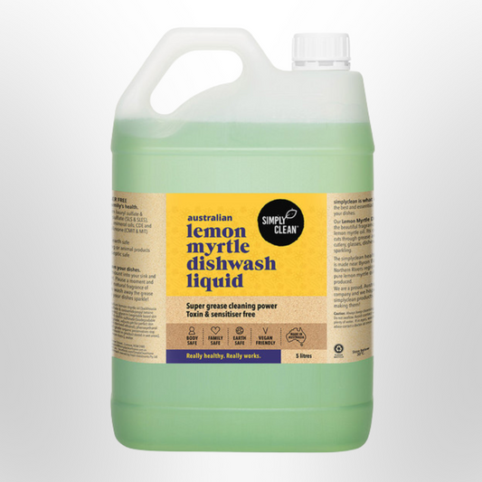 SIMPLY CLEAN Dishwashing Liquid Lemon Myrtle 5L