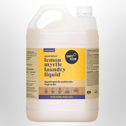 SIMPLY CLEAN Laundry Liquid Lemon Myrtle 5L