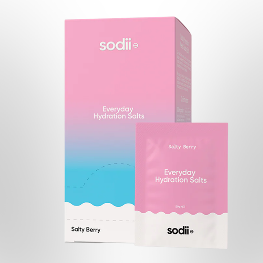 SODII Salty Berry Everyday Hydration Salts 30 Sachets