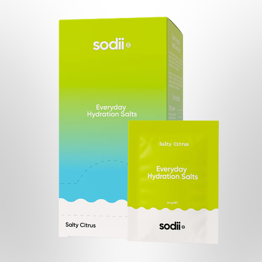 SODII Salty Citrus Everyday Hydration Salts 30 Sachets