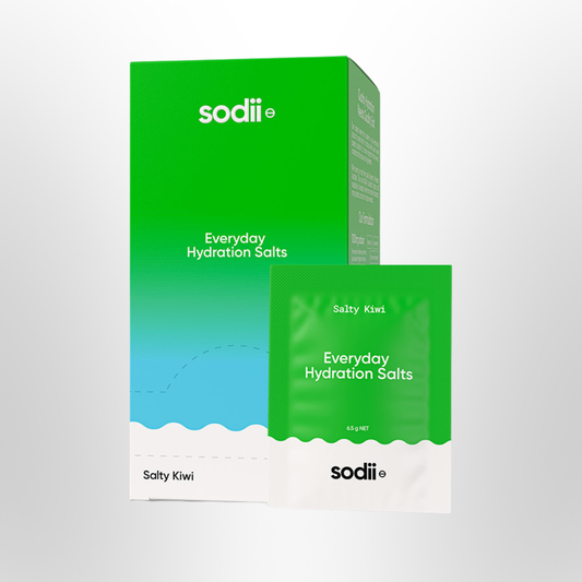 SODII Salty Kiwi Everyday Hydration Salts 30 Sachets